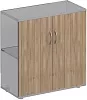 Двери деревянные низкие