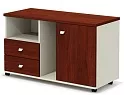 Тумба для оргтехники (каркас беж)