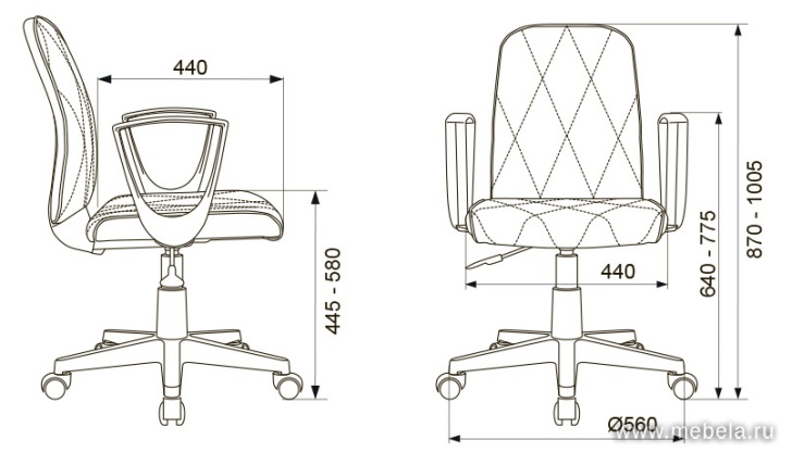 кресло CH-W327