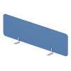Экран настольный фронтальный (ткань, алюминиевый кант) для стола bench ш.158см