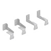 Комплект кронштейнов к арт.UCAHB6043 для столов bench гл.125см (крепление к балке)