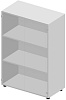 Офисный шкаф для документов (тонированное стекло)